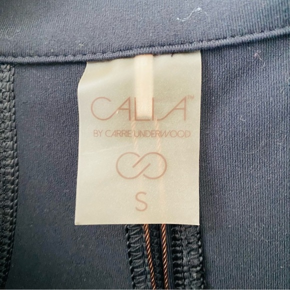 CALIA by Carrie Underwood Active Wear Zip Up Jacket Black Sz Small - Picture 4 of 8